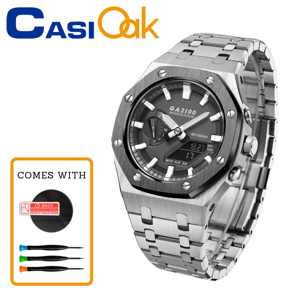 [SKXMOD] CasiOak GA, GA-B & GM Series Modding Kits | Bracelet Version