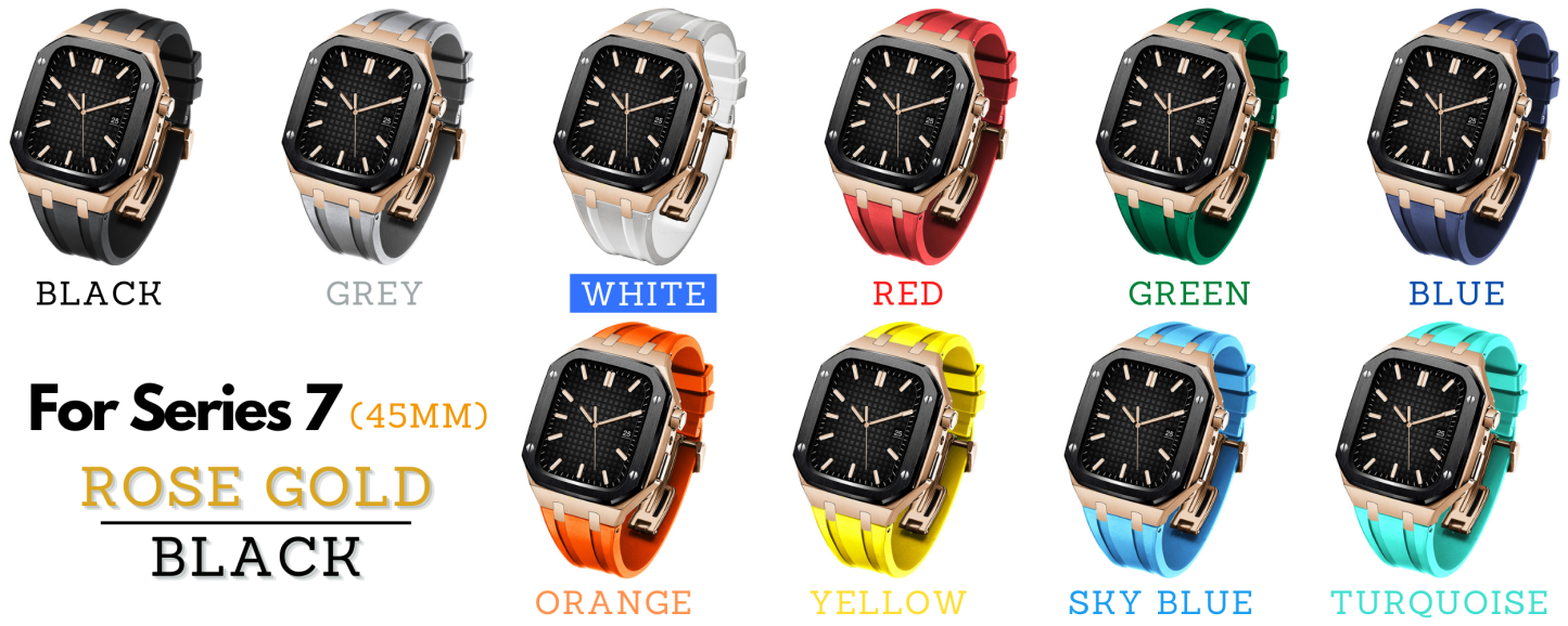 Modding Kits for Apple Watch Series 3/4/5/6/7/SE | Rubber Band Set