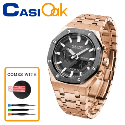 [SKXMOD] CasiOak GA, GA-B & GM Series Modding Kits | Bracelet Version