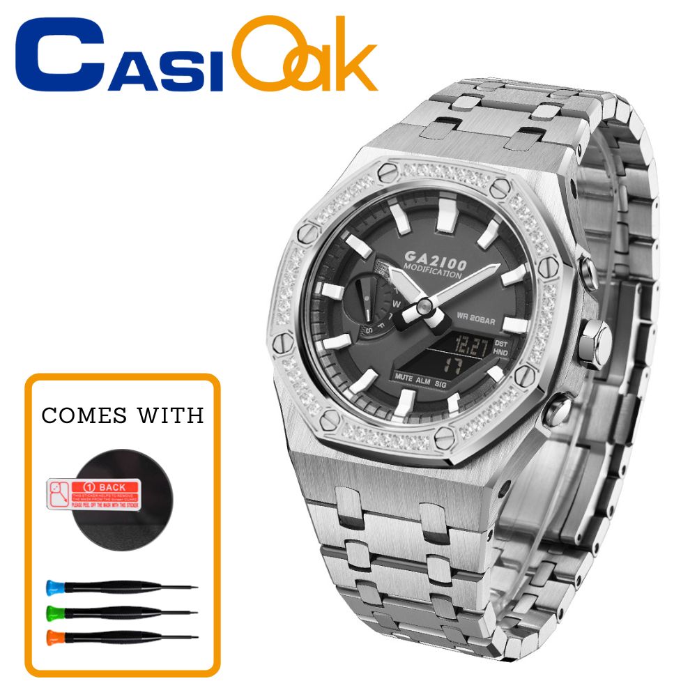 [SKXMOD] CasiOak GA & GA-B 2100 Series Modding Kits | Bracelet Version