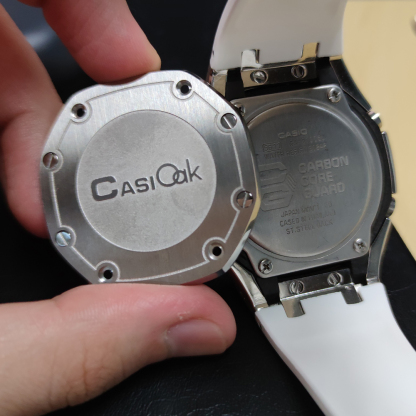 [SKXMOD] Metal Caseback for SKXMOD GA-2100/2110 Modding Kits