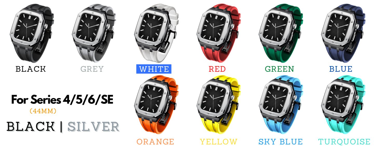 Modding Kits for Apple Watch Series 1/2/3/4/5/6/7/SE | Rubber Band Set