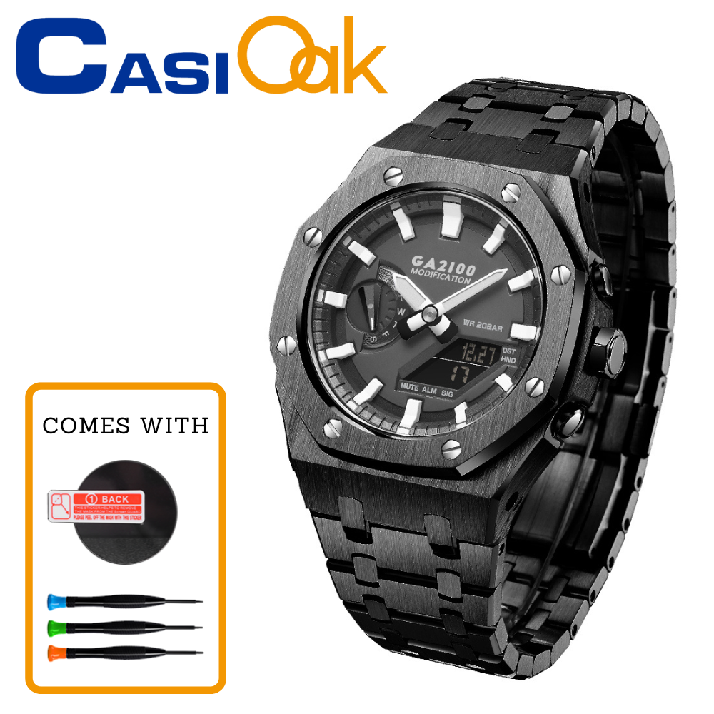 [SKXMOD] CasiOak GA, GA-B & GM Series Modding Kits | Bracelet Version