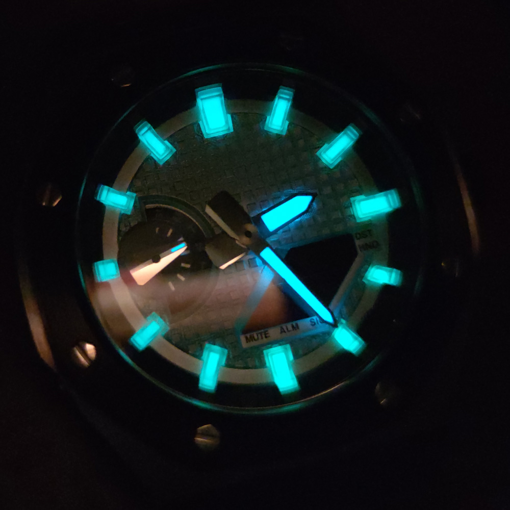 Chapter Ring and Hour Marker for GA-2100/2110 & GMA-S2100 Series