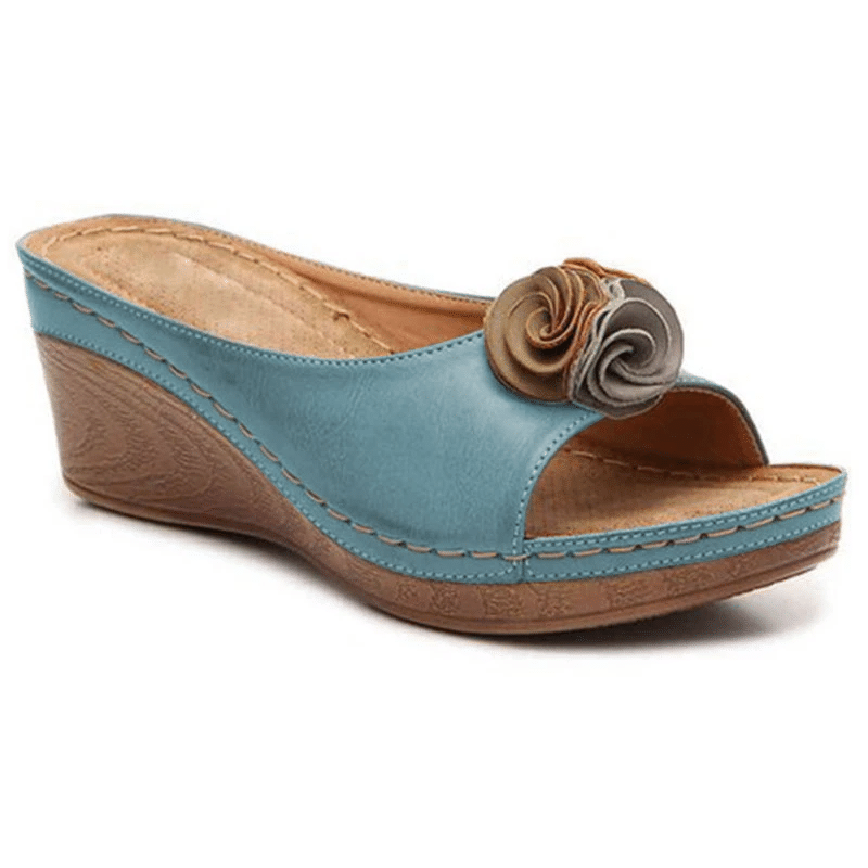 clarks hollow carved casual sandals