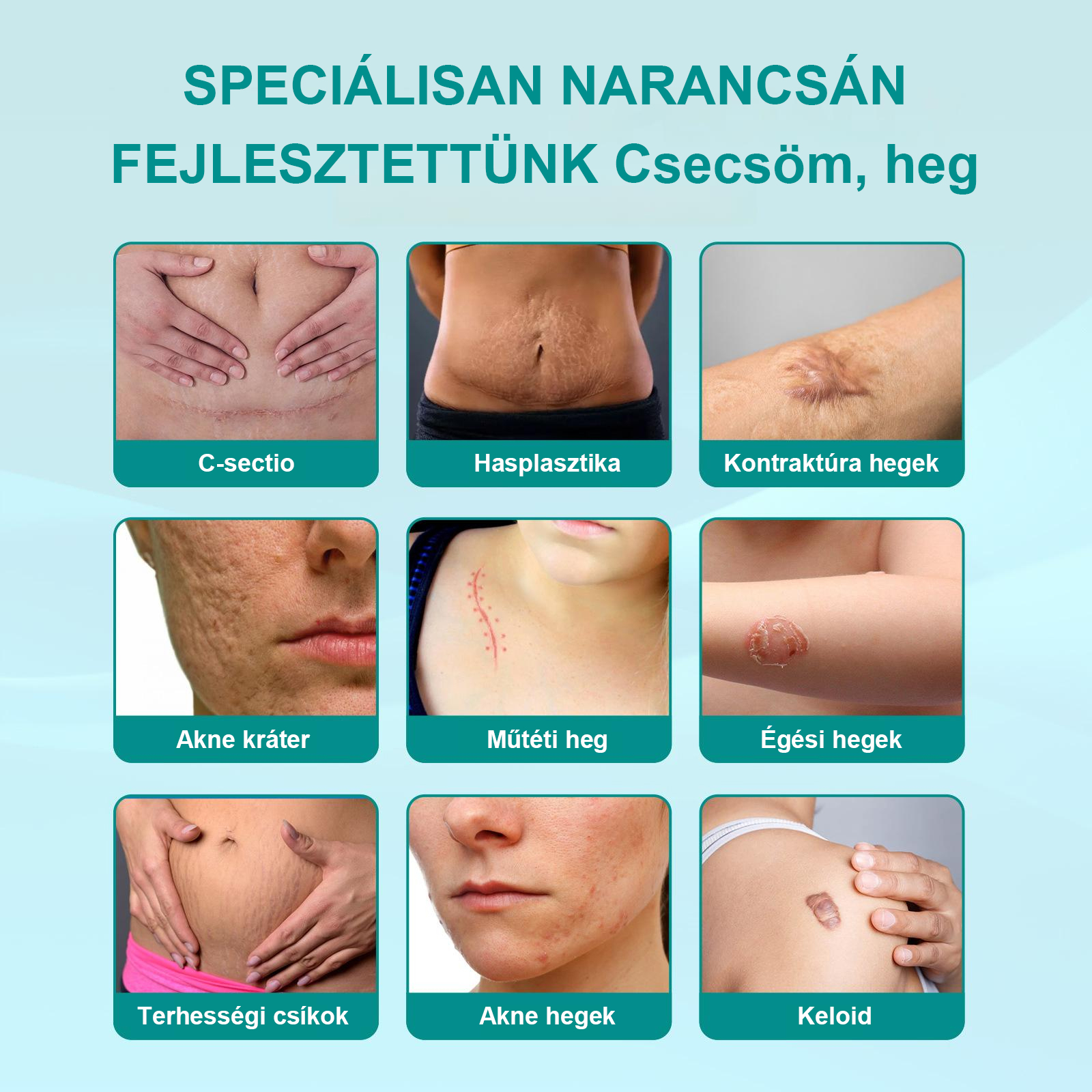 Fivfivgo™ Advanced Scar eltávolító spray