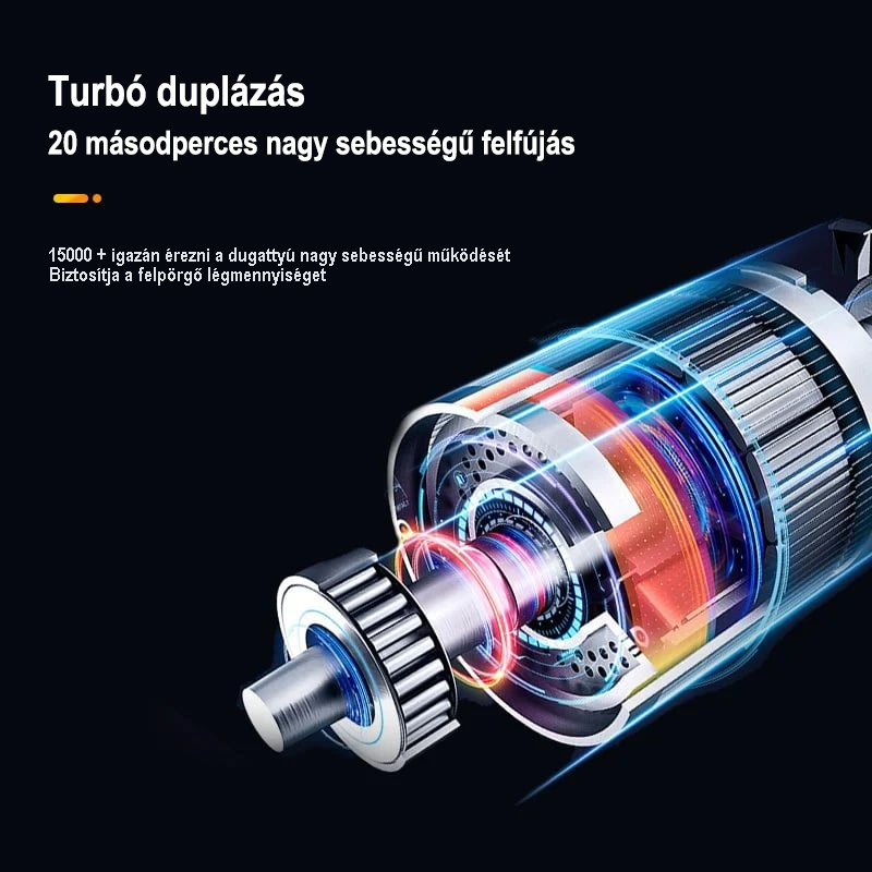 (2023 új stílus) hordozható autós légszivattyú