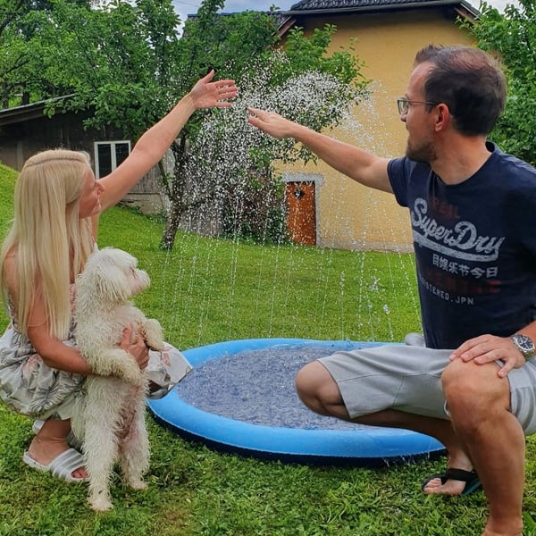EVCM Gyerekek és kutya számára való Splash Pad