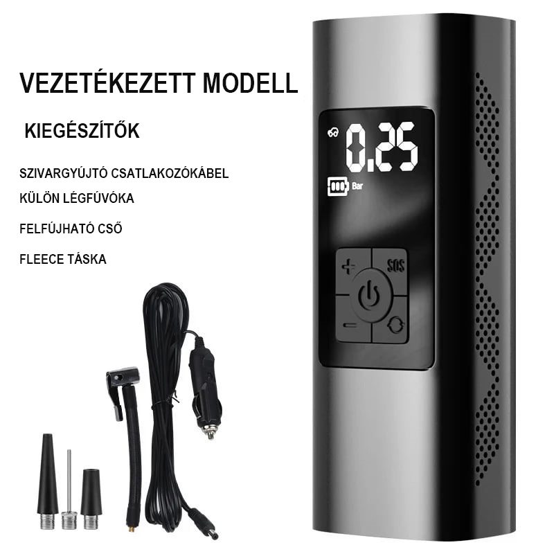 (2023 új stílus) hordozható autós légszivattyú