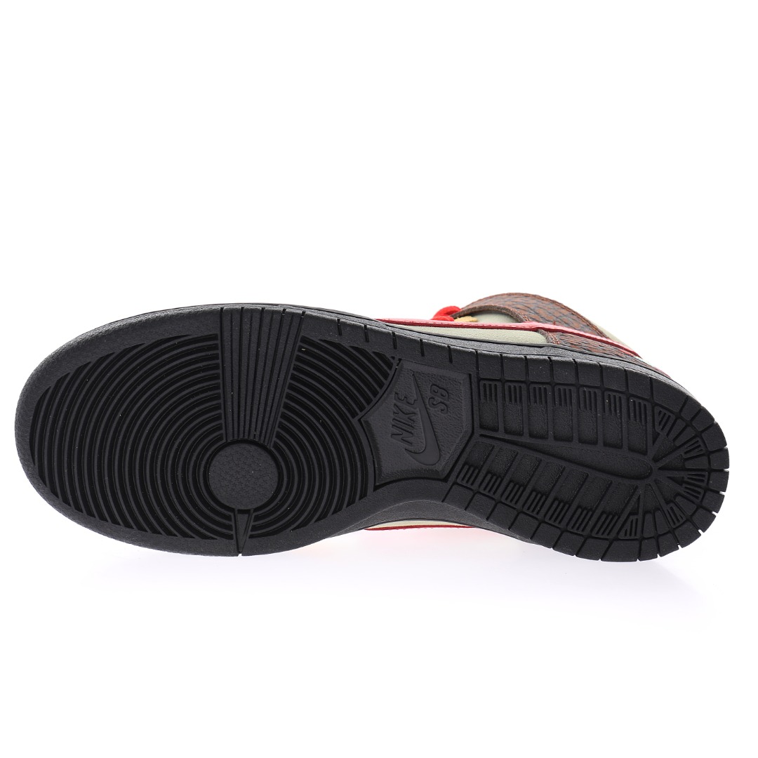 Color Skates x Nike SB Dunk High "Kebab and Destroy"