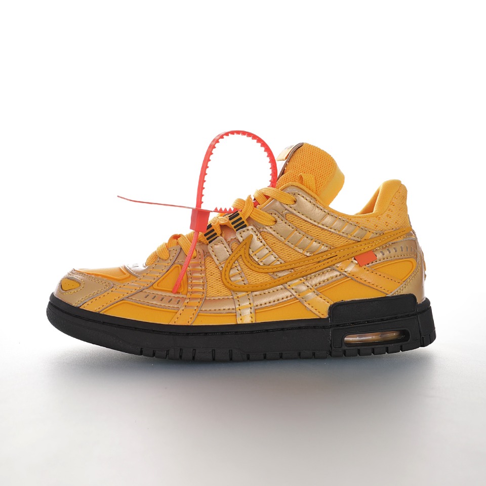 Off-White™ x Nike Air Rubber Dunk"University Gold"2.0