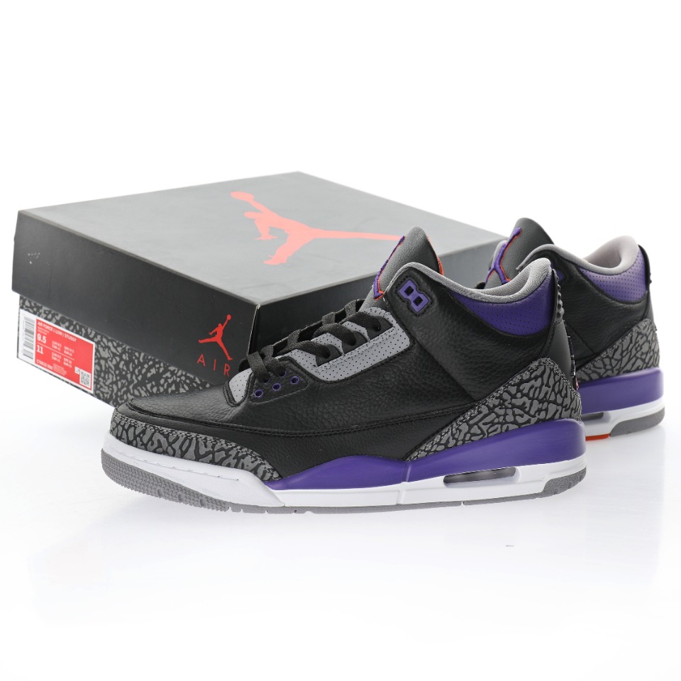 Nike Air Jordan 3 Retro"Court Purple"