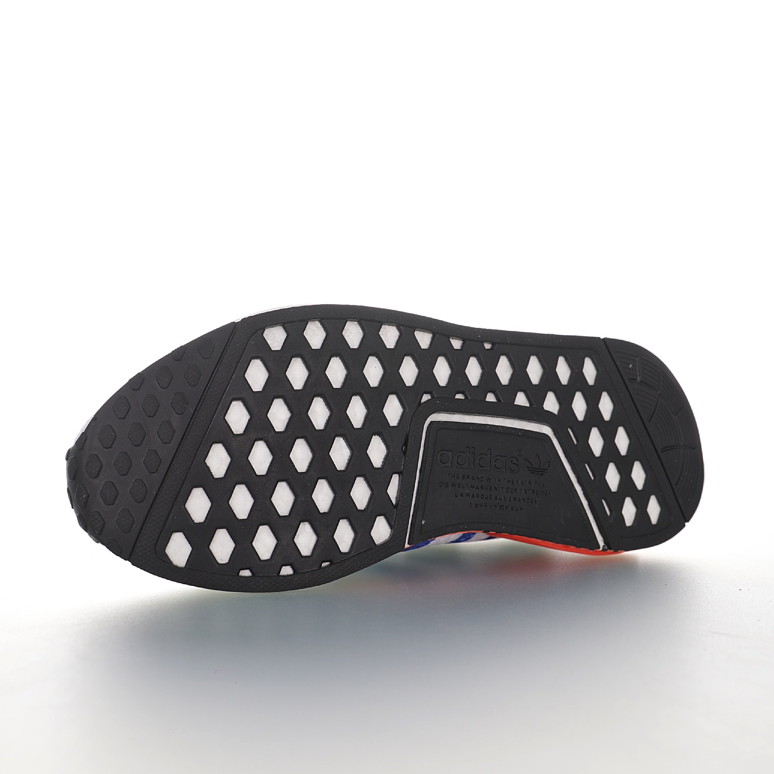 adidas Originals NMD_R1"White/Blue/Orange"