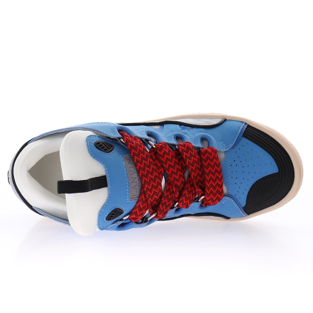 LANVIN Curb Low-Top Sneakers