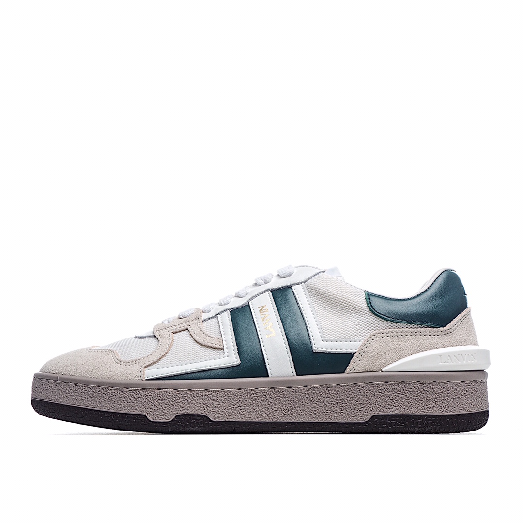 LANVIN Clay Low-Top Tennis Sneakers