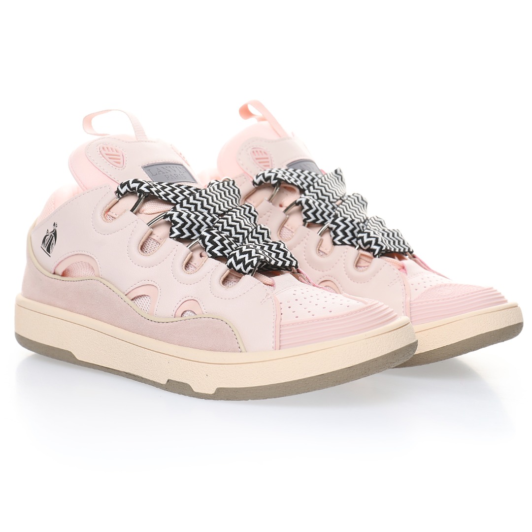 LANVIN Curb Low-Top Sneakers