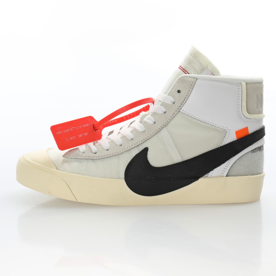Off-White™ x Nike Blazer Mid The Ten"White/Grey/Black"