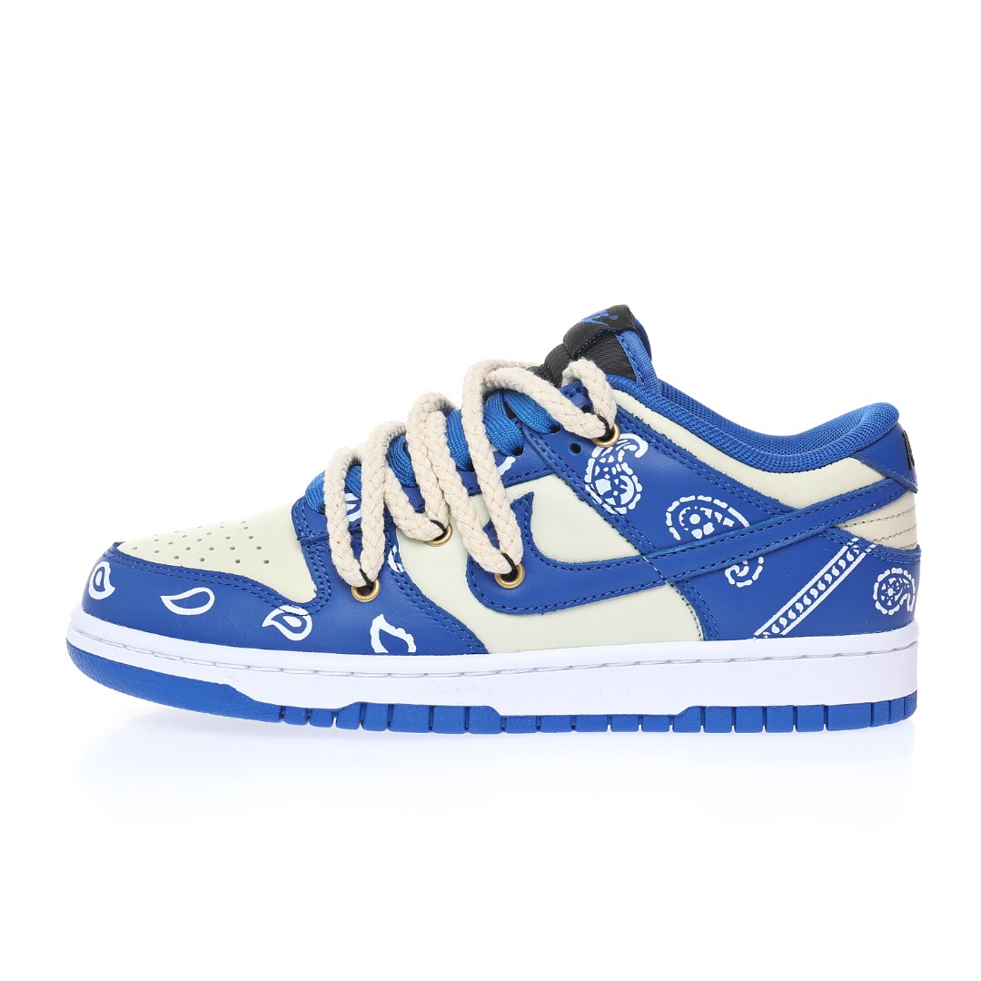 Nike SB Dunk Low Lot"Blue/White Paisleye"