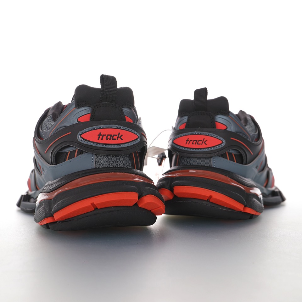 BALENCIAGA Track Trainers"Black/Grey/Red"