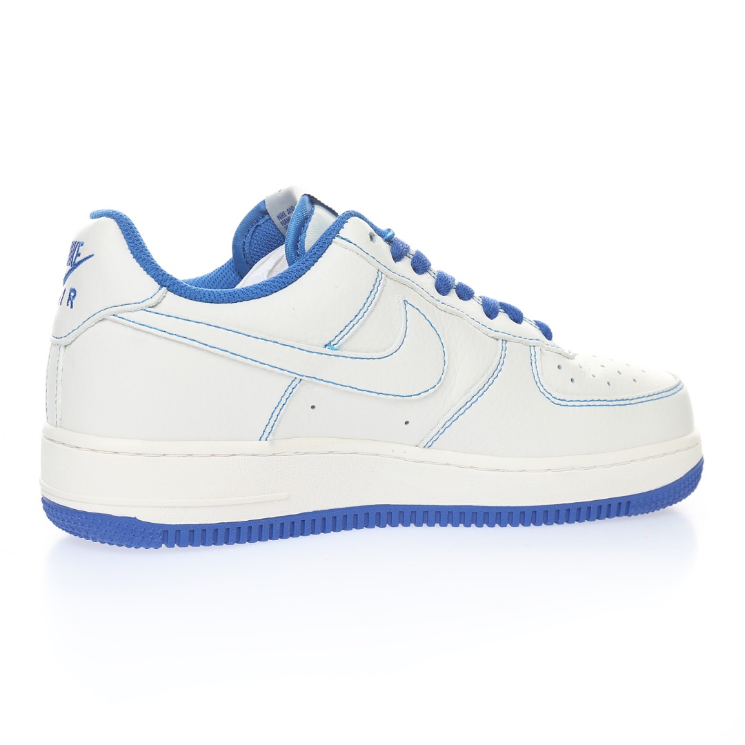 UNDEFEATED x Nike Air Force 1´07"Beige/Blue 3M"