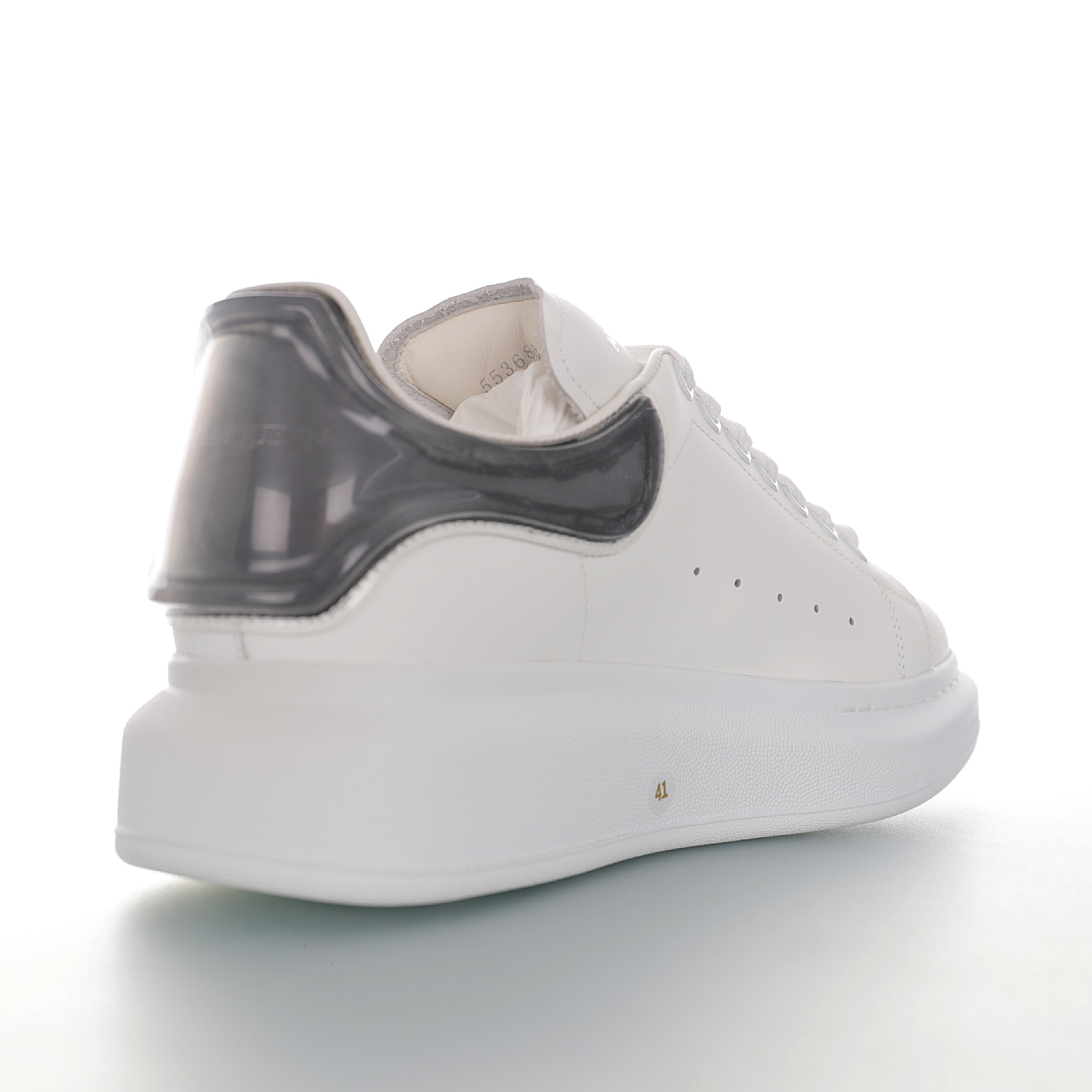 ALEXANDER MCQUEEN SOLE LEATHER SNEAKERS