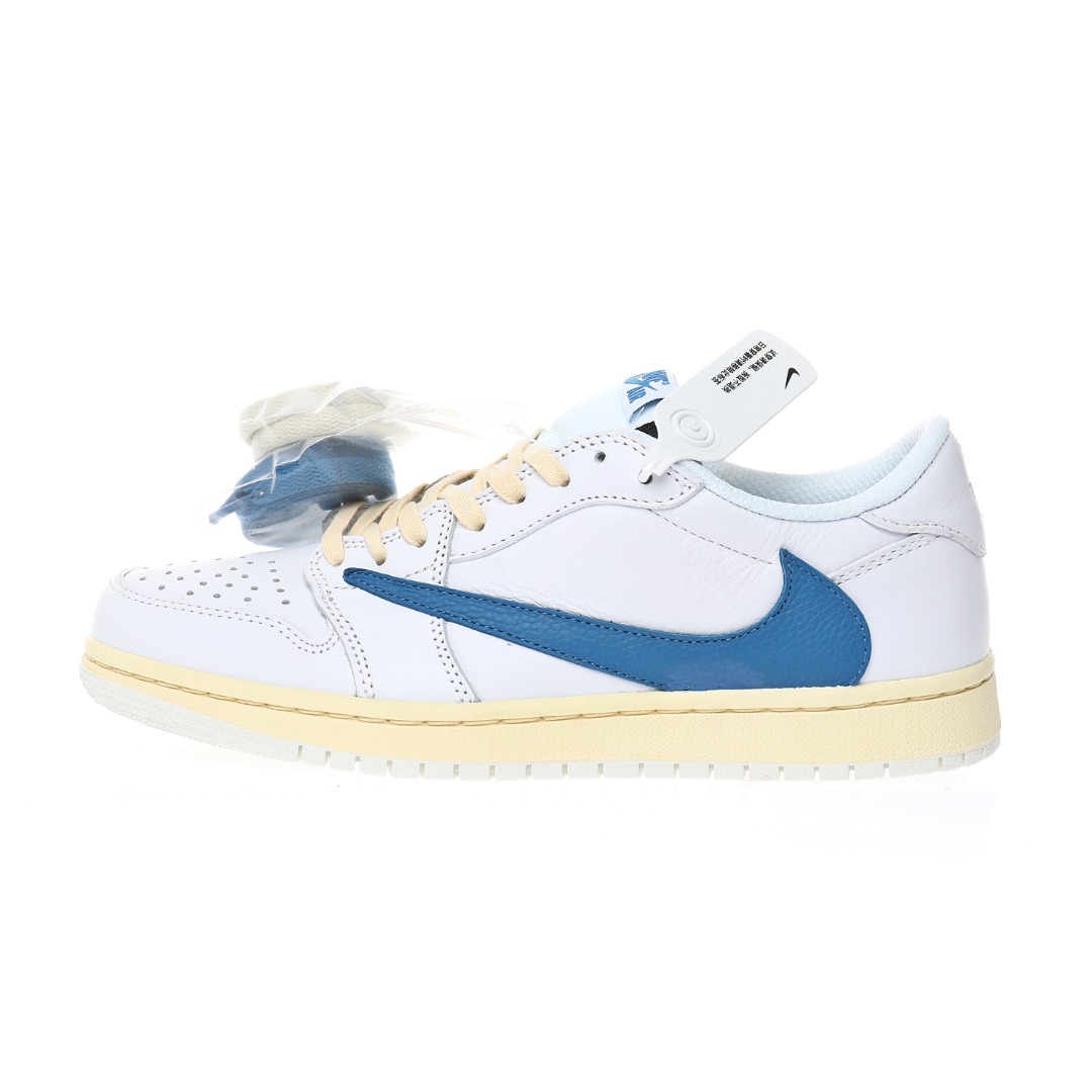 Nike Air Jordan 1 Low x Travis Scott x OG SP"White/Blue"