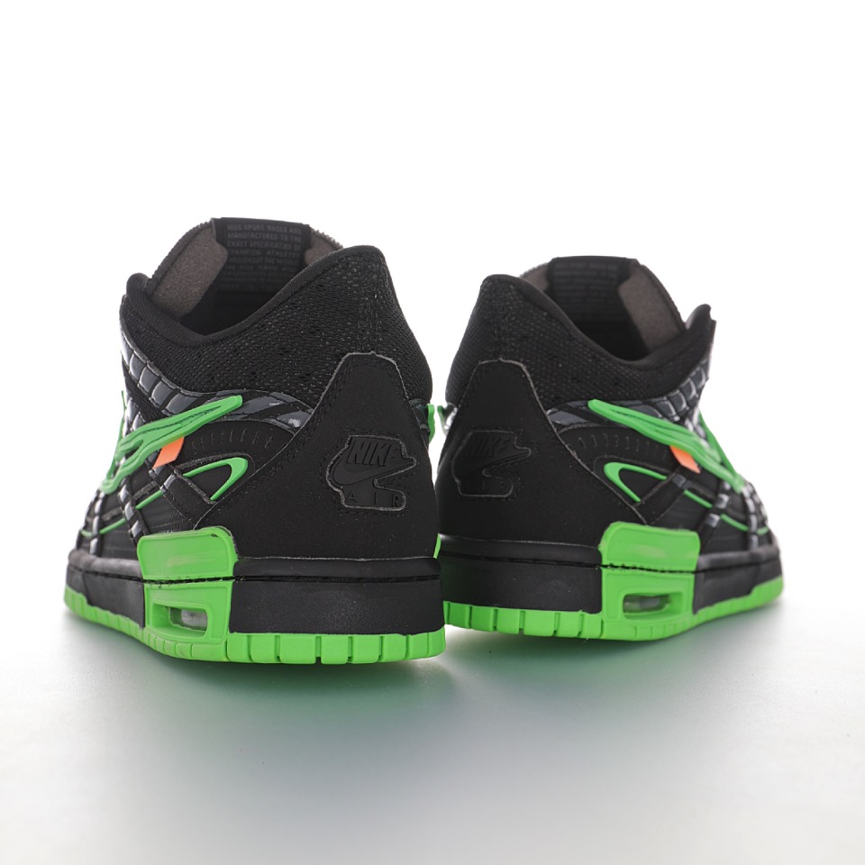 Off-White™ x Nike Air Rubber Dunk"Green Strike"2.0
