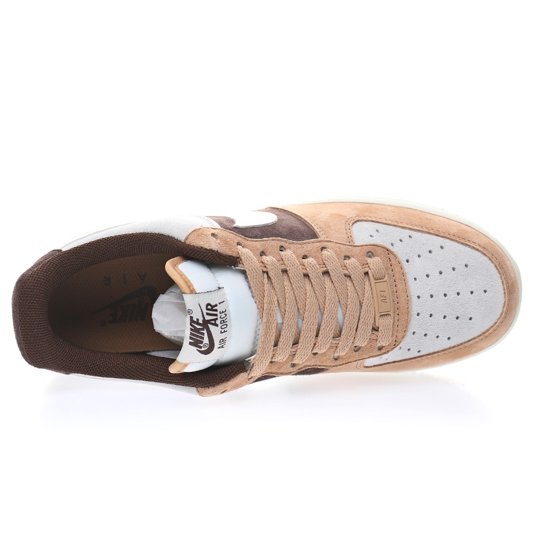 Nike Air Force 1´07 Low"Milk Tea/Coffee Brown/Grey"