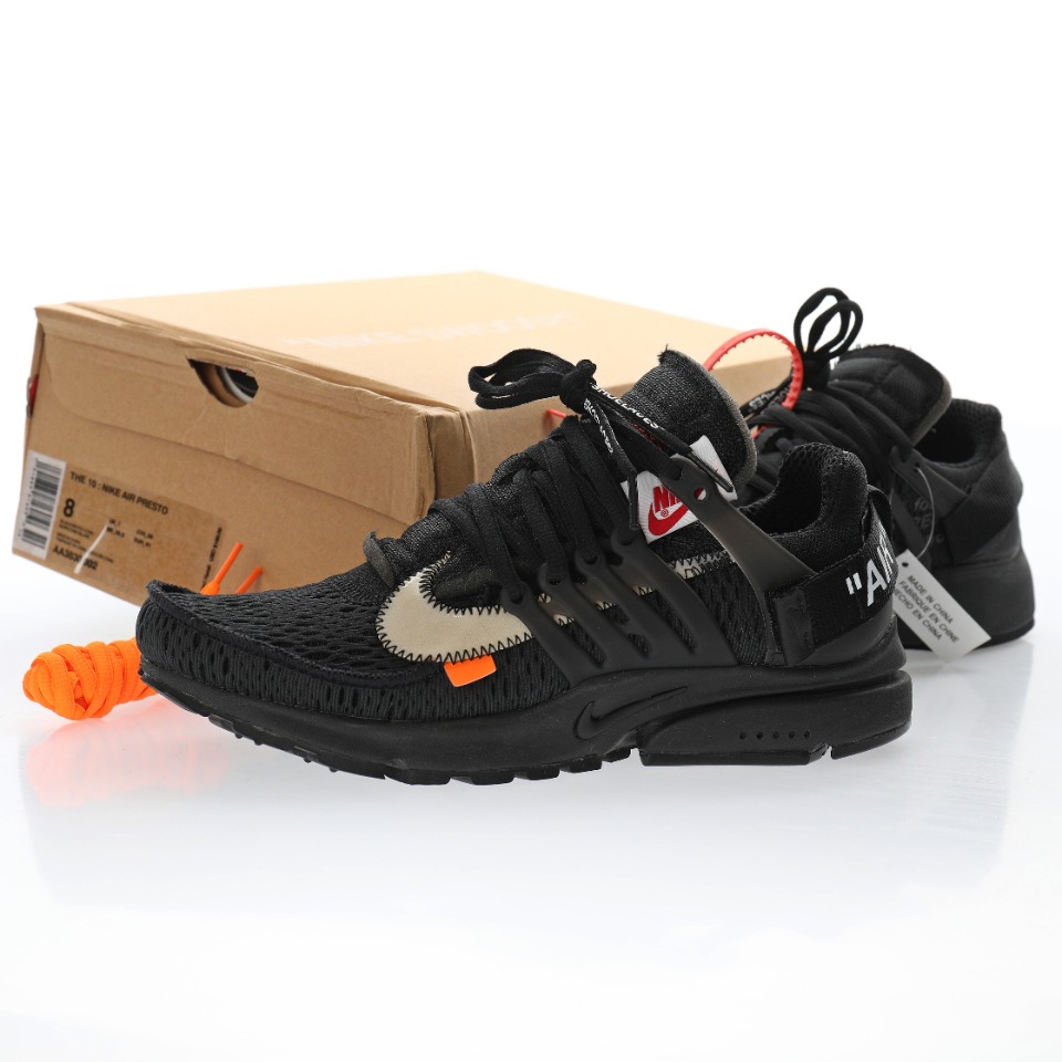 Off-White x Nike Air Presto"Black Muslin"1.0