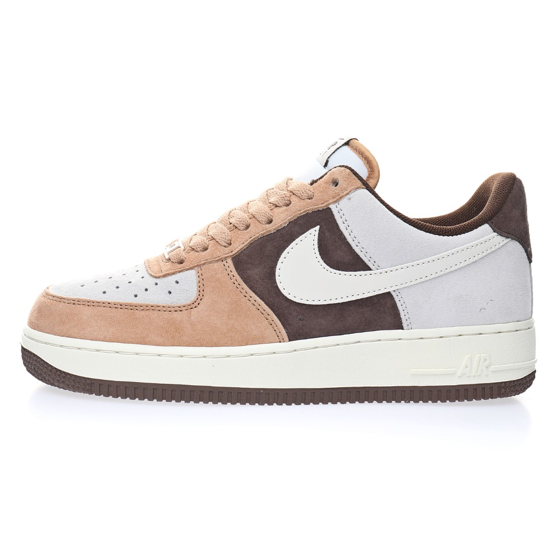 Nike Air Force 1´07 Low"Milk Tea/Coffee Brown/Grey"