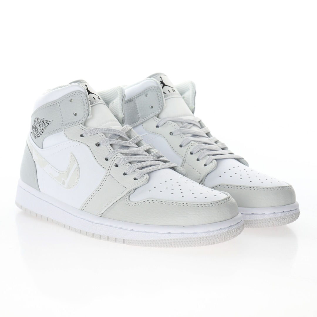 NIKE Air Jordan 1 Retro Mid"White Camo"