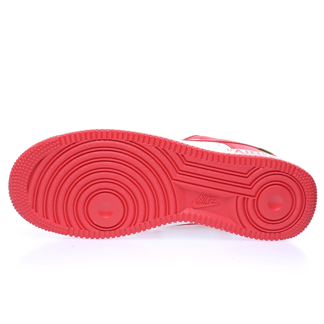 Louis Vuitton x Nike Air Force 1 07 LV8"White/Red/LV Monogram"