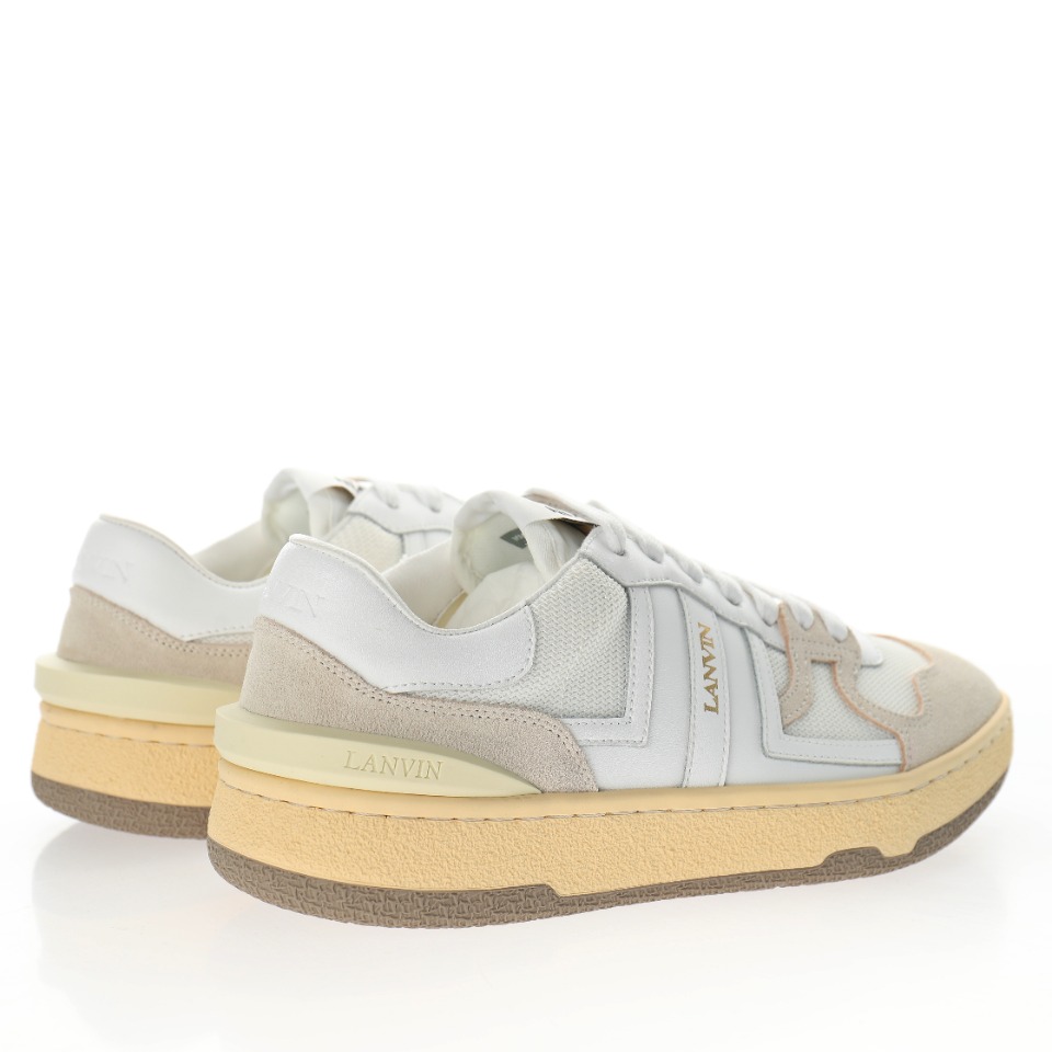 LANVIN Clay Low-Top Tennis Sneakers