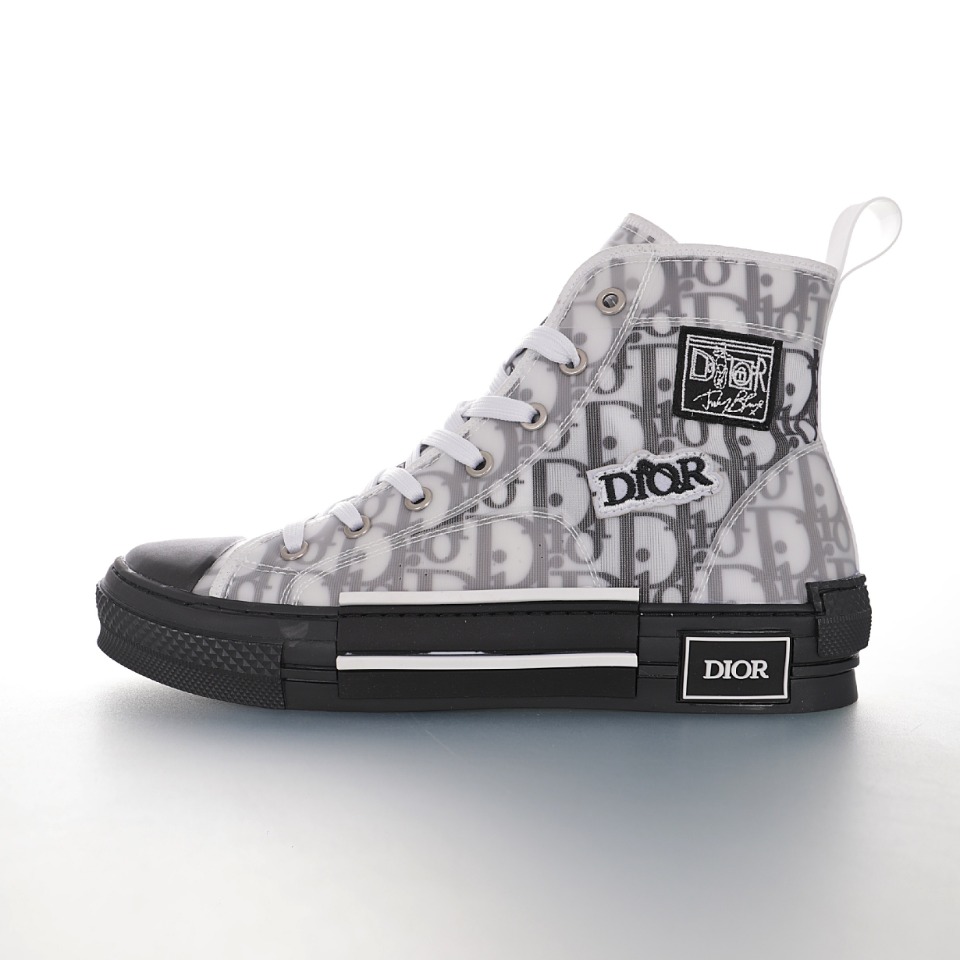 DIOR B23 Oblique High Top Sneakers