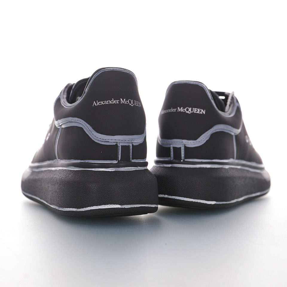 ALEXANDER MCQUEEN SOLE LEATHER SNEAKERS