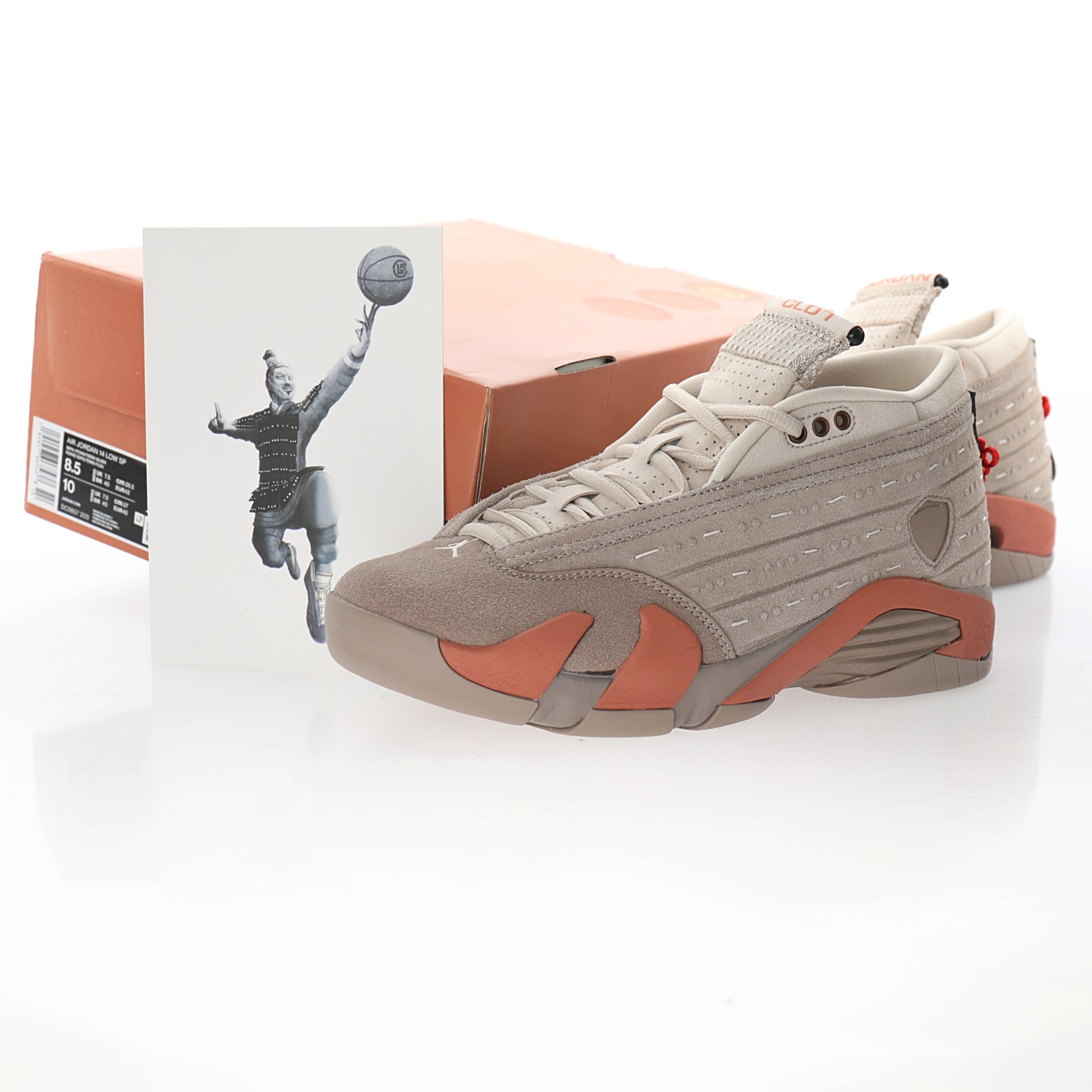 CLOT x Nike Air Jordan XIV"Terracotta"