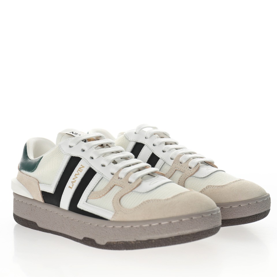 LANVIN Clay Low-Top Tennis Sneakers