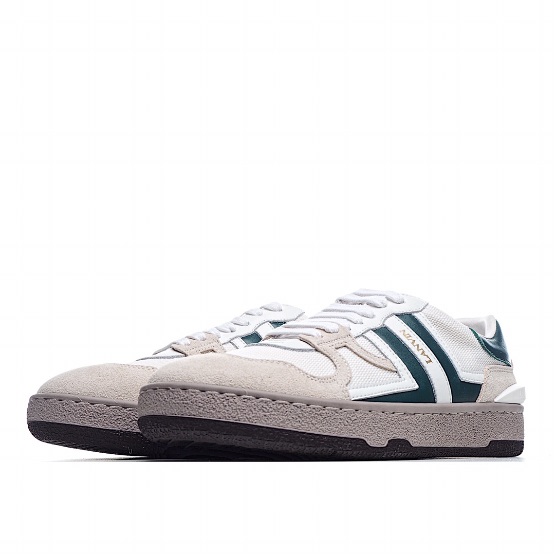 LANVIN Clay Low-Top Tennis Sneakers