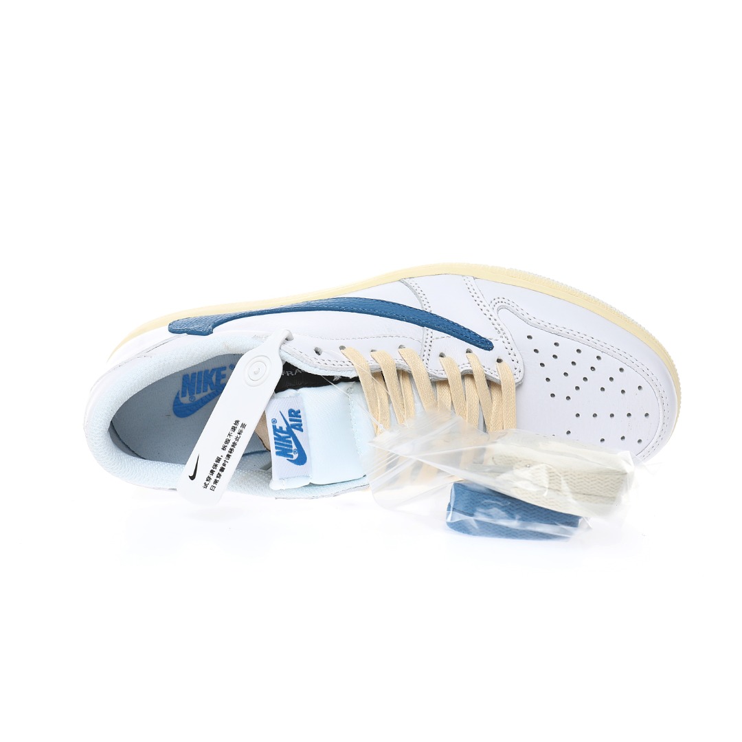 Nike Air Jordan 1 Low x Travis Scott x OG SP"White/Blue"