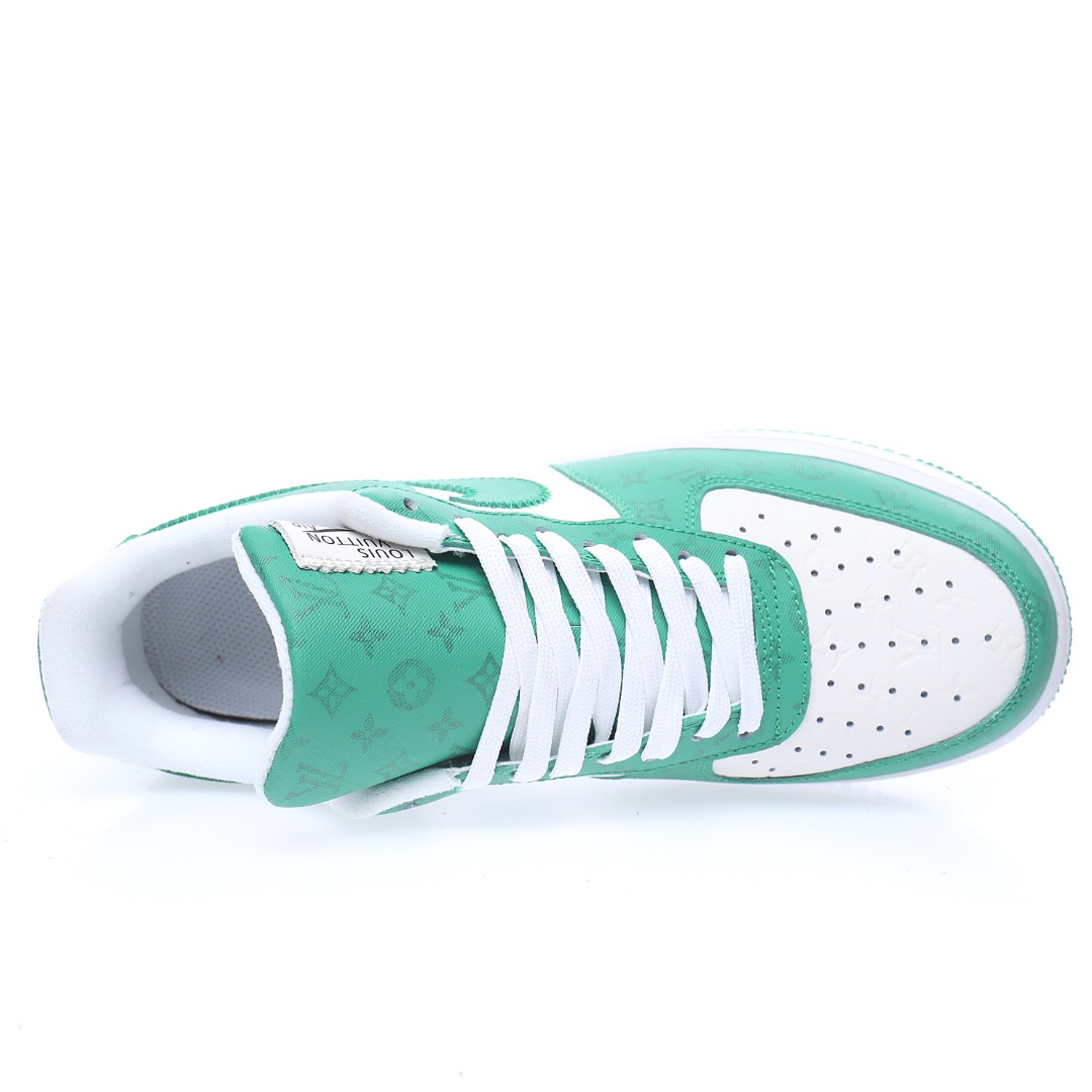 Louis Vuitton x Nike Air Force 1 07 LV8"White/Green/LV Monogram"