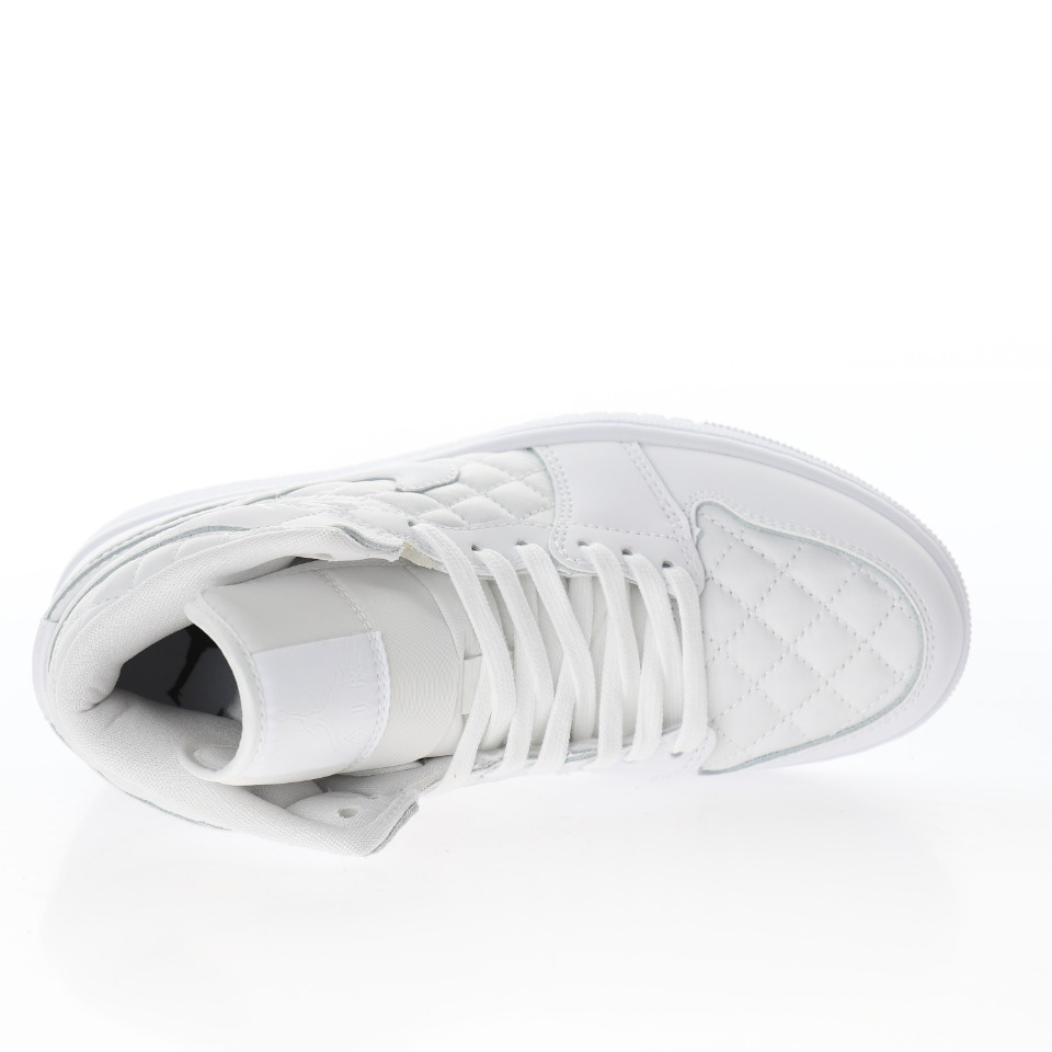NIKE Wmns Air Jordan 1 Mid SE"White Quilted"