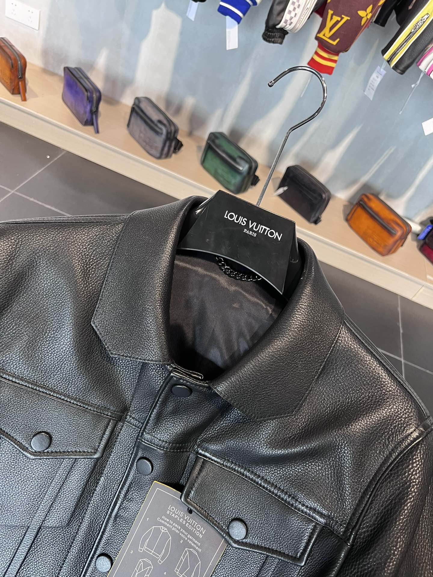 LV Real Leather Jacket
