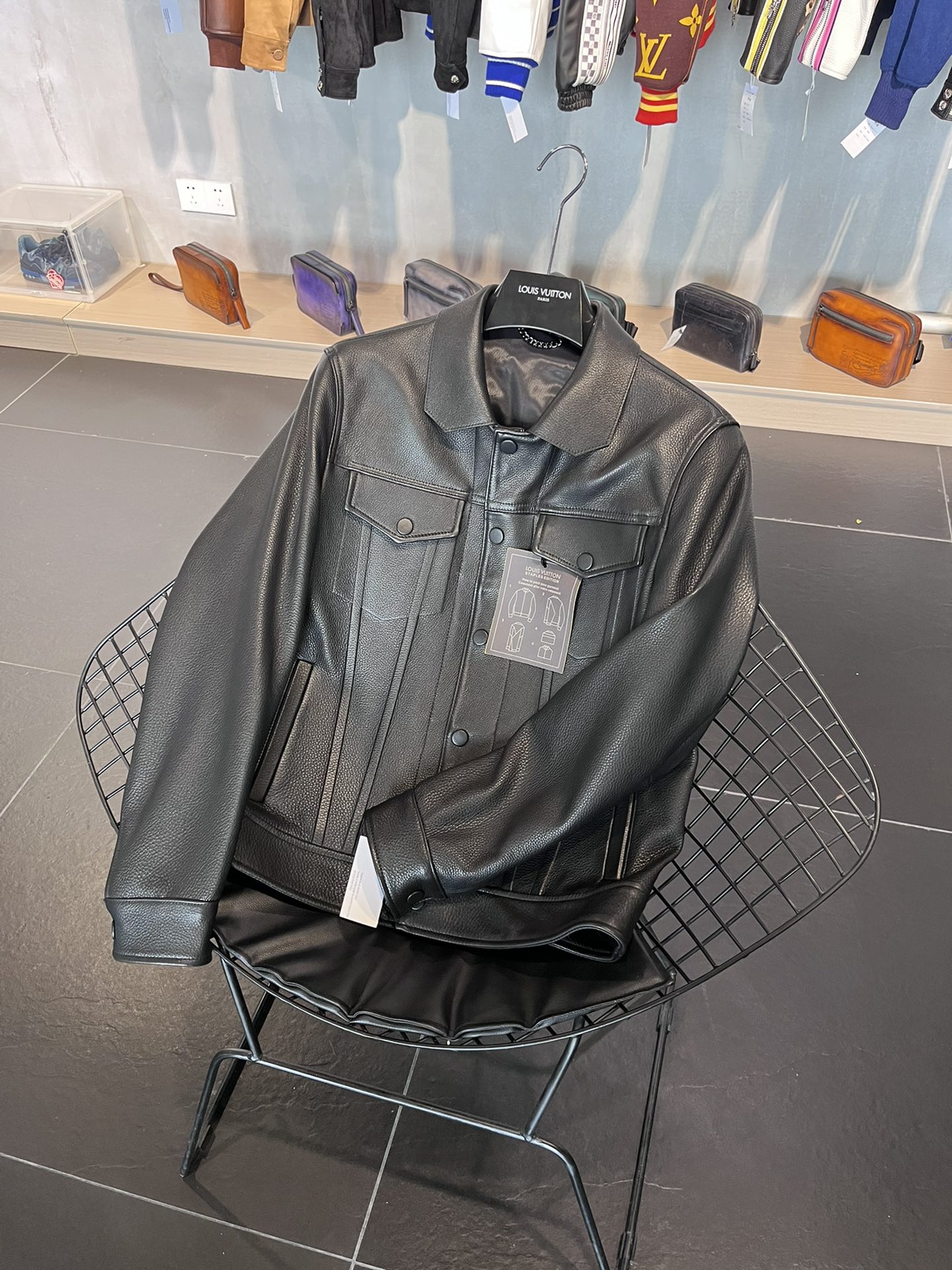 LV Real Leather Jacket