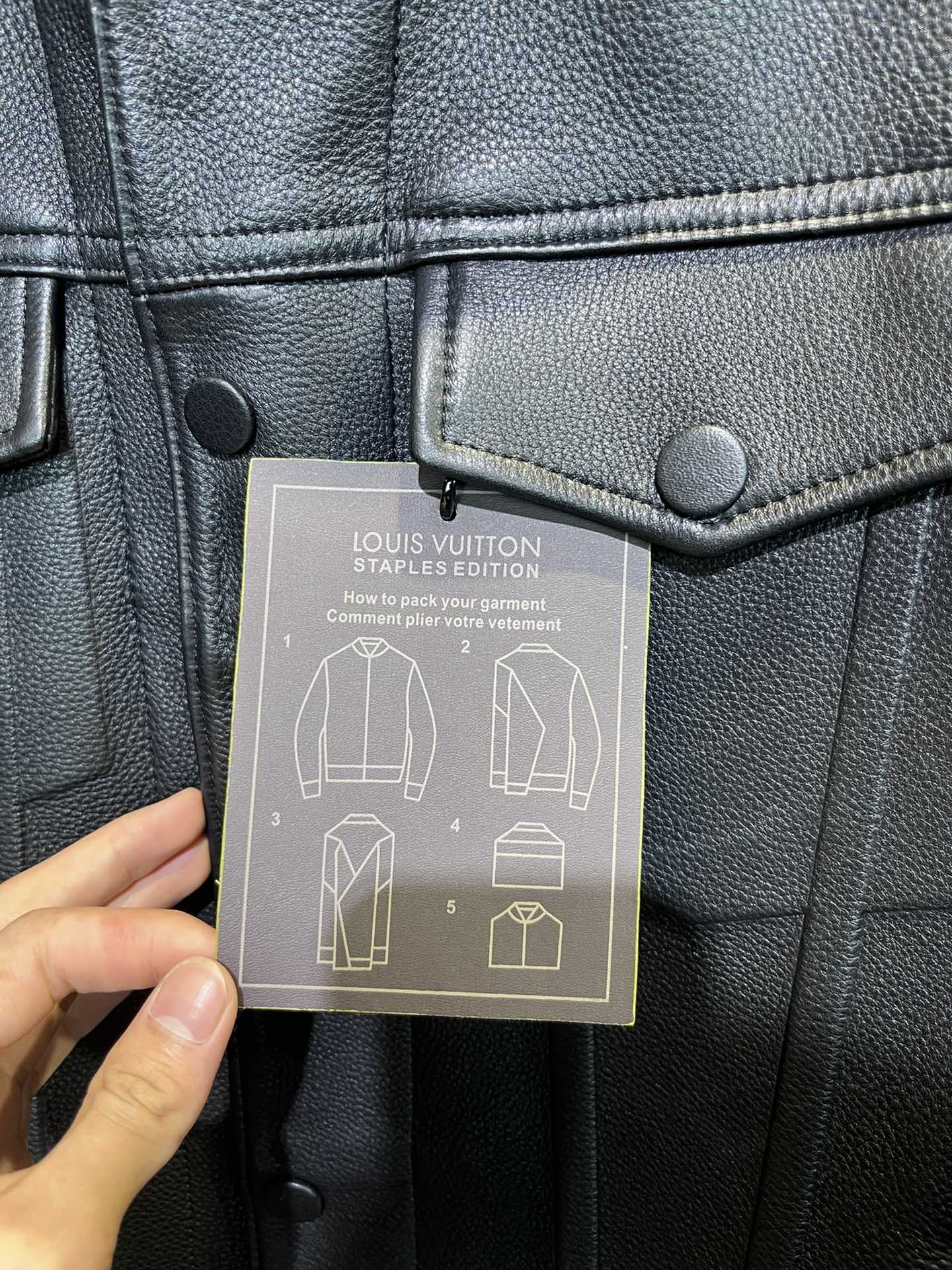 LV Real Leather Jacket