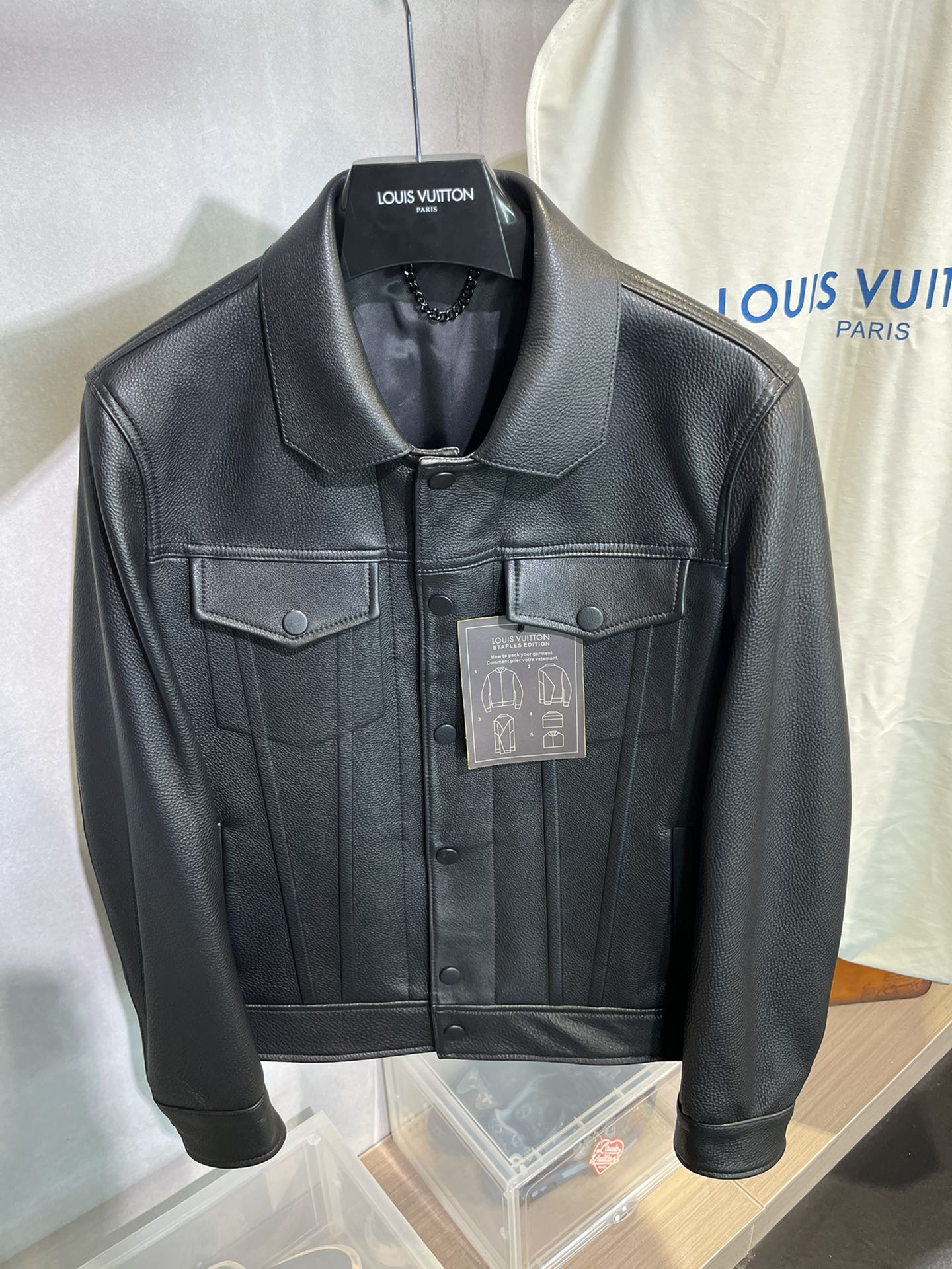 LV Real Leather Jacket