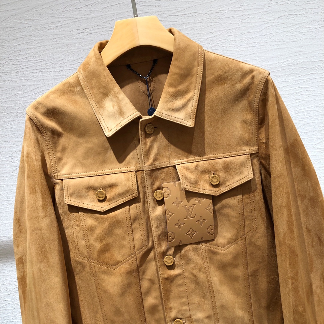 LV Real Leather Jacket