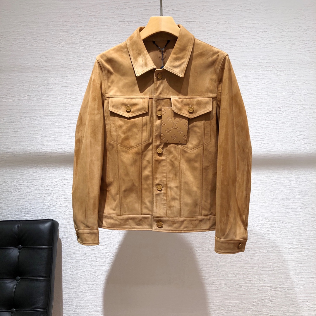 LV Real Leather Jacket