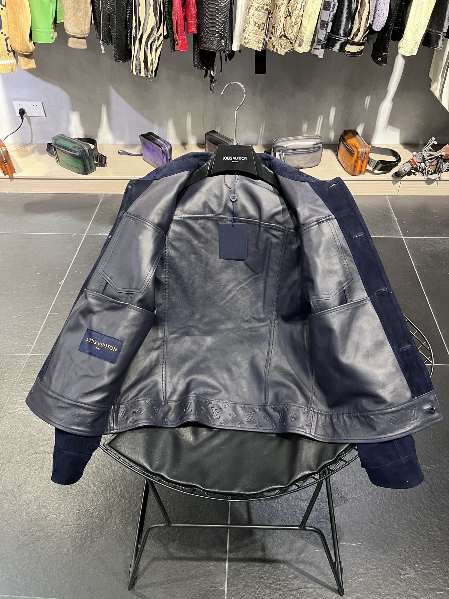 LV Real Leather Jacket