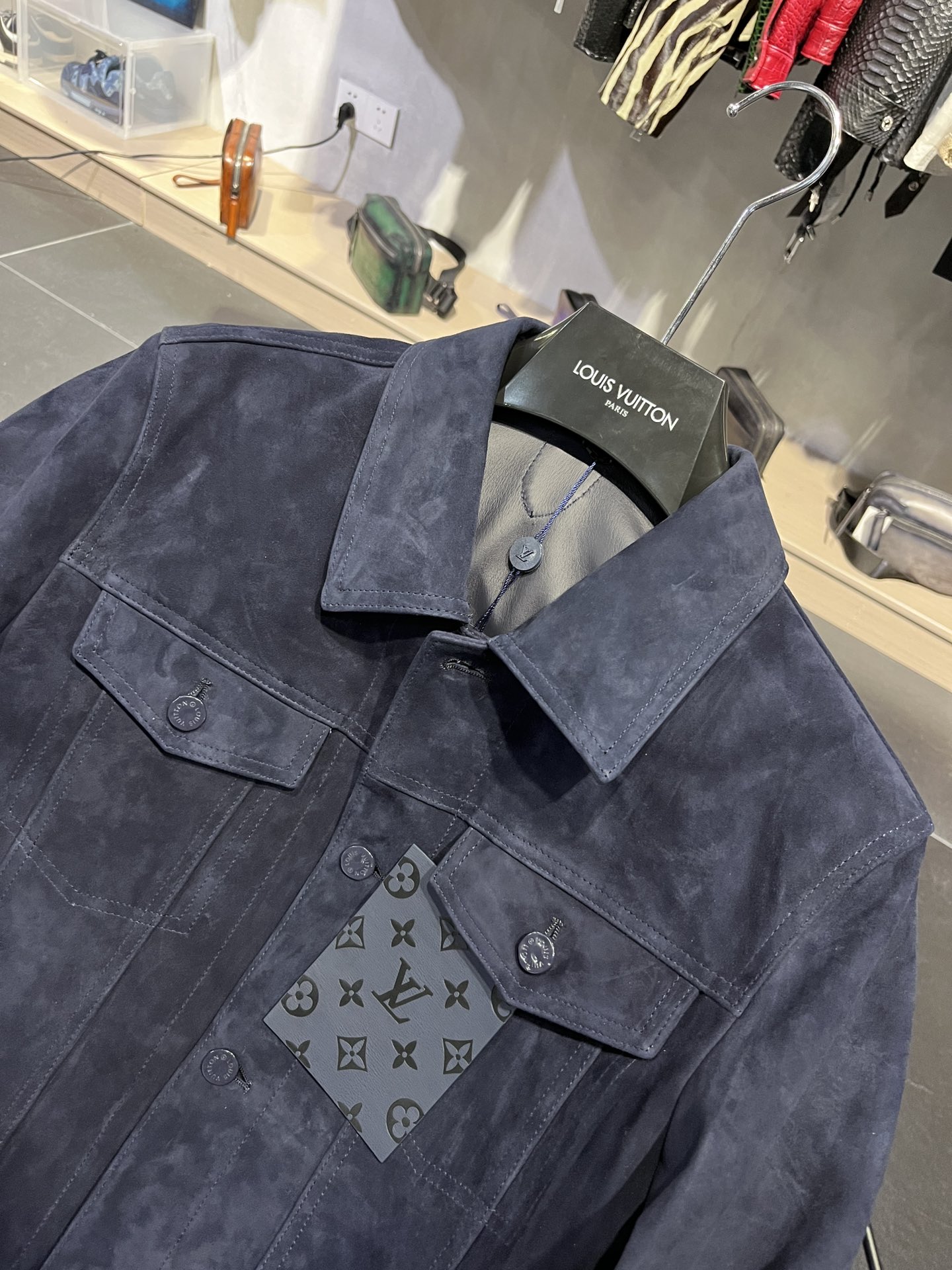 LV Real Leather Jacket
