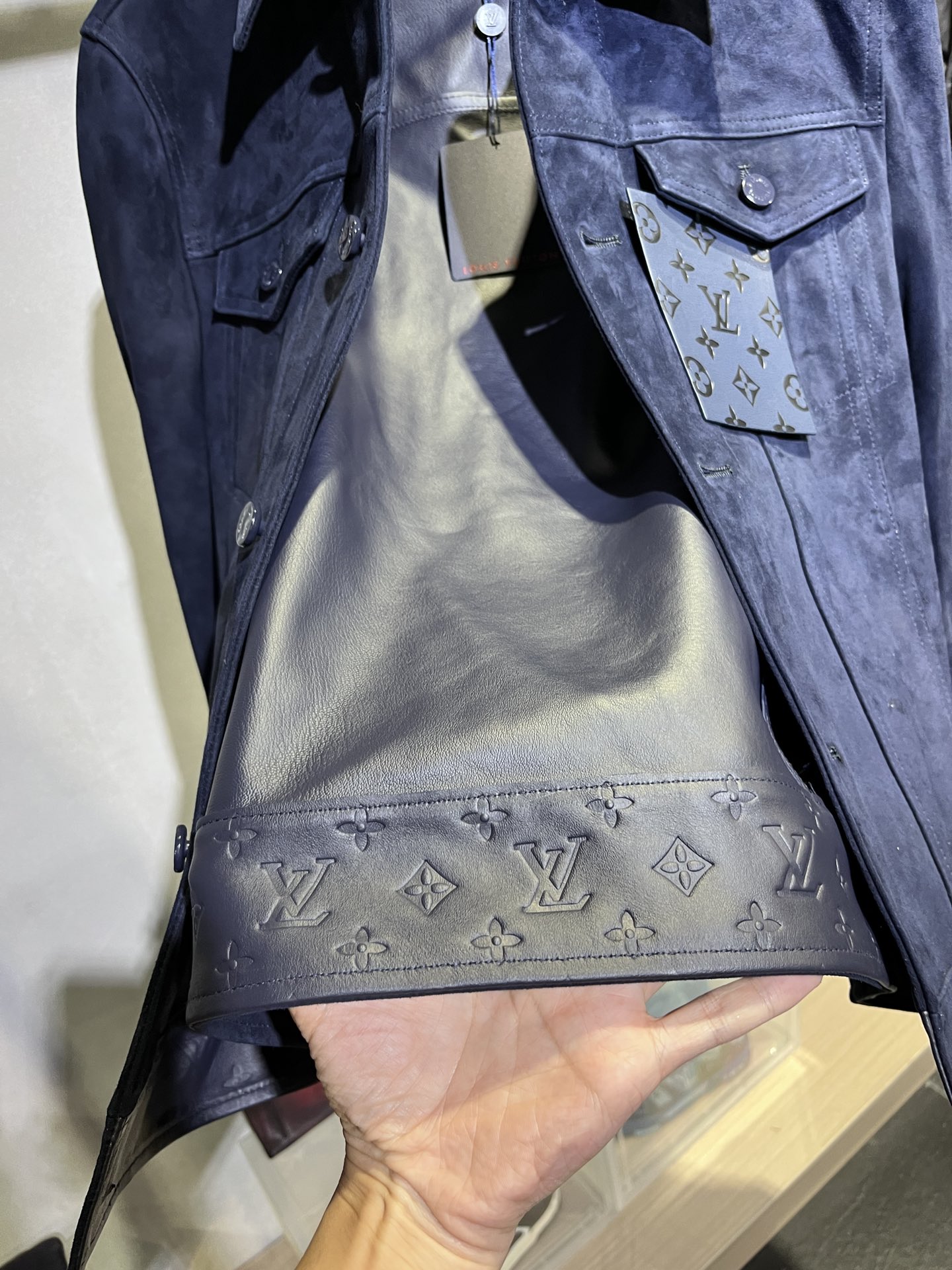 LV Real Leather Jacket